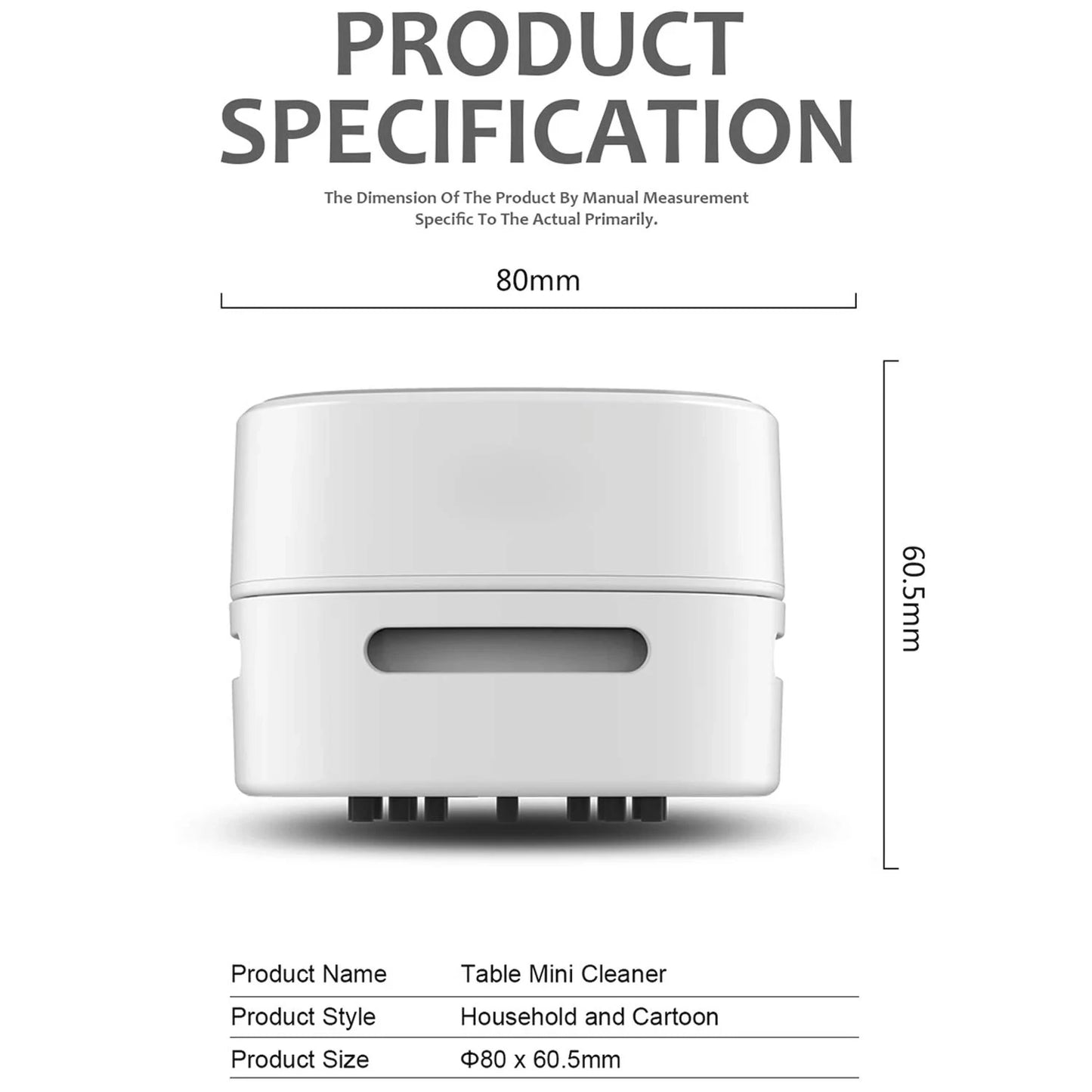 Mini Desktop Vacuum Cleaner, Office Desk Dust Tool, Home Computer Vacuum Cleaner, Car Cleaning Tool, Giving You a Clean Side